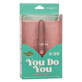 Naughty Bits You Do You Mini Massager 3-Inch Rechargeable Silicone Bullet with Floral Pattern and 10 Vibration Functions BULLETS